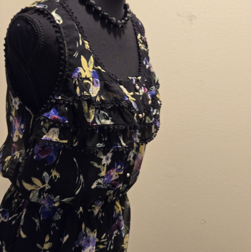 Express Black Blouse